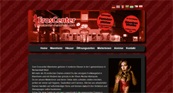 Desktop Screenshot of eroscenter-mannheim.com